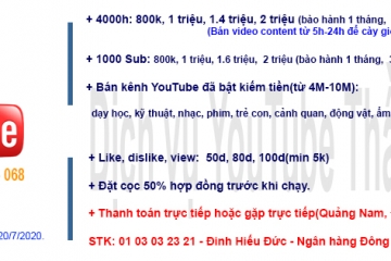 Bạn muốn trở thành nhà sáng tạo YouTube?